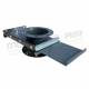 Zasuwa fi225 stal czarna