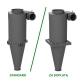 Cyklon C-8500 fi 1000 z wolnym wylotem